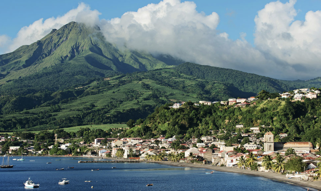 Saint Pierre, Martinique Coastal Shoreline